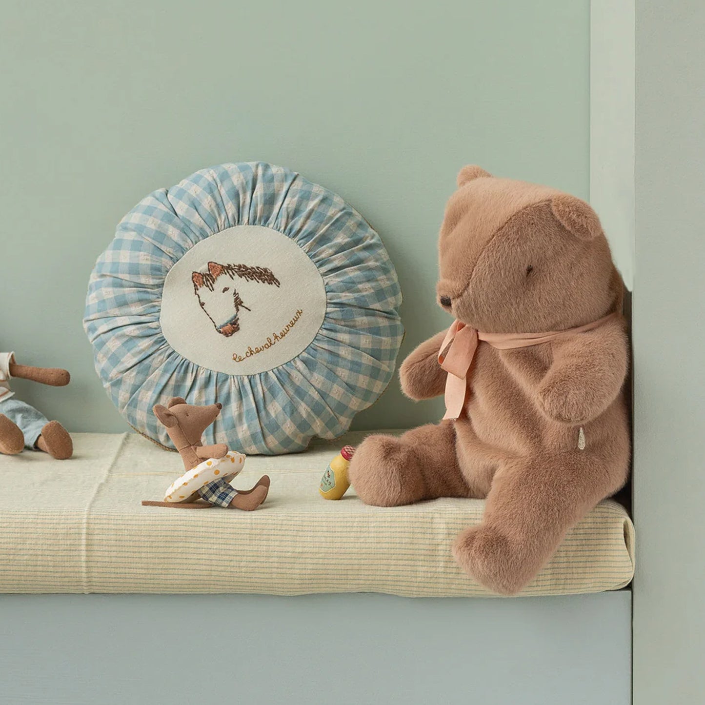 Maileg Teddy Bear Plush Medium in Soft Brown — Heirloom Stuffed Animal & Gift