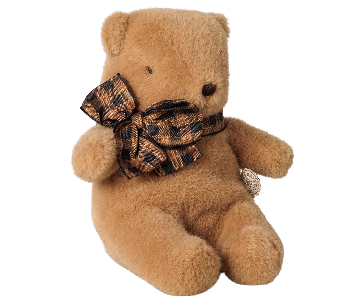 Maileg Teddy Bear Plush, Mini - Mushroom