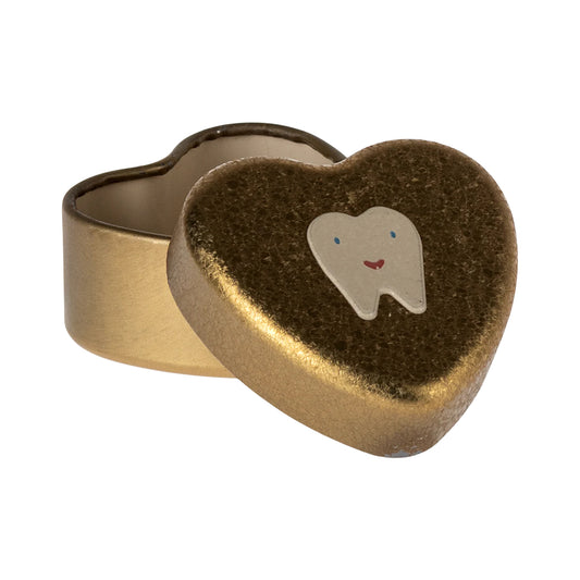 Maileg Tooth Box Small in Gold — Keepsake Gift & Collectible