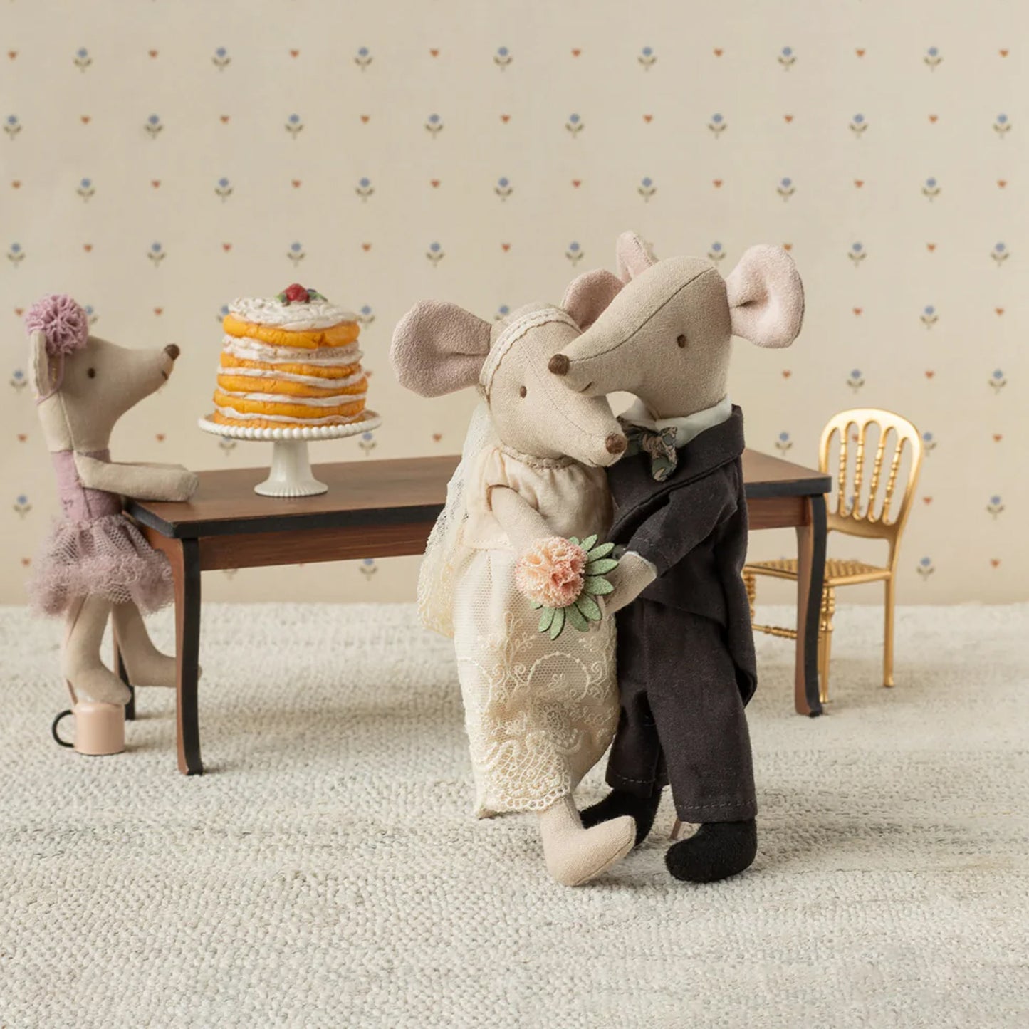 Maileg Wedding Mice Couple in Box Mum & Dad — Collectible Gift Set
