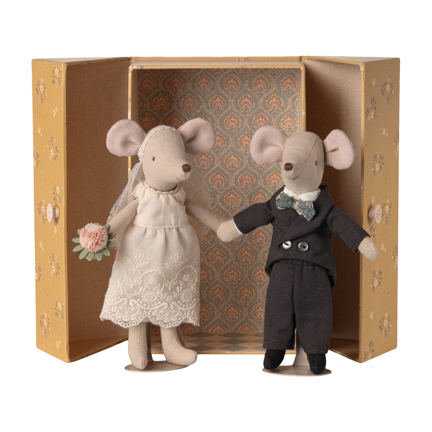 Maileg Wedding Mice Couple in Box Mum & Dad — Collectible Gift Set