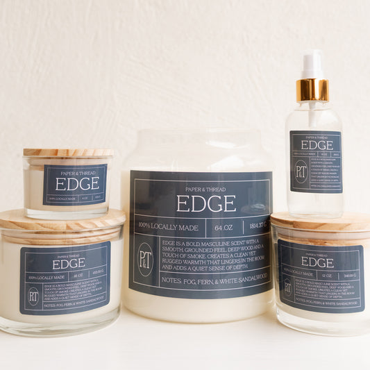 Edge - Paper & Thread Candle