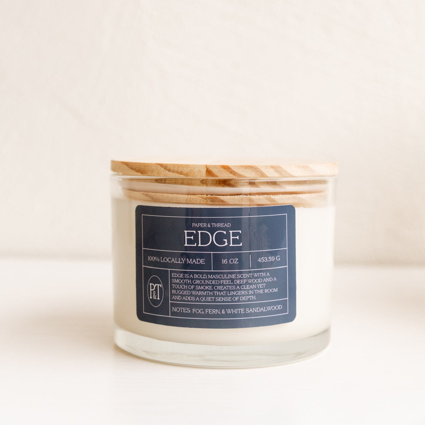 Edge - Paper & Thread Candle