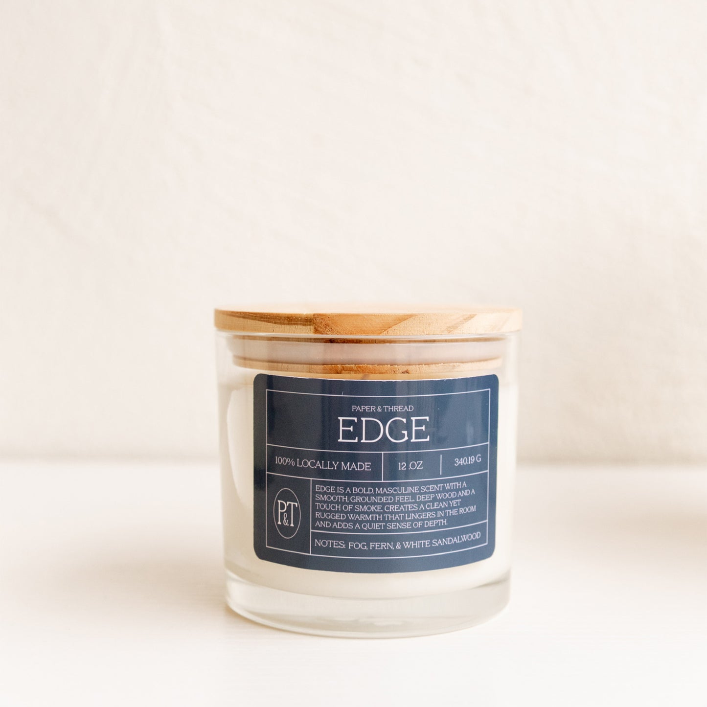 Edge - Paper & Thread Candle