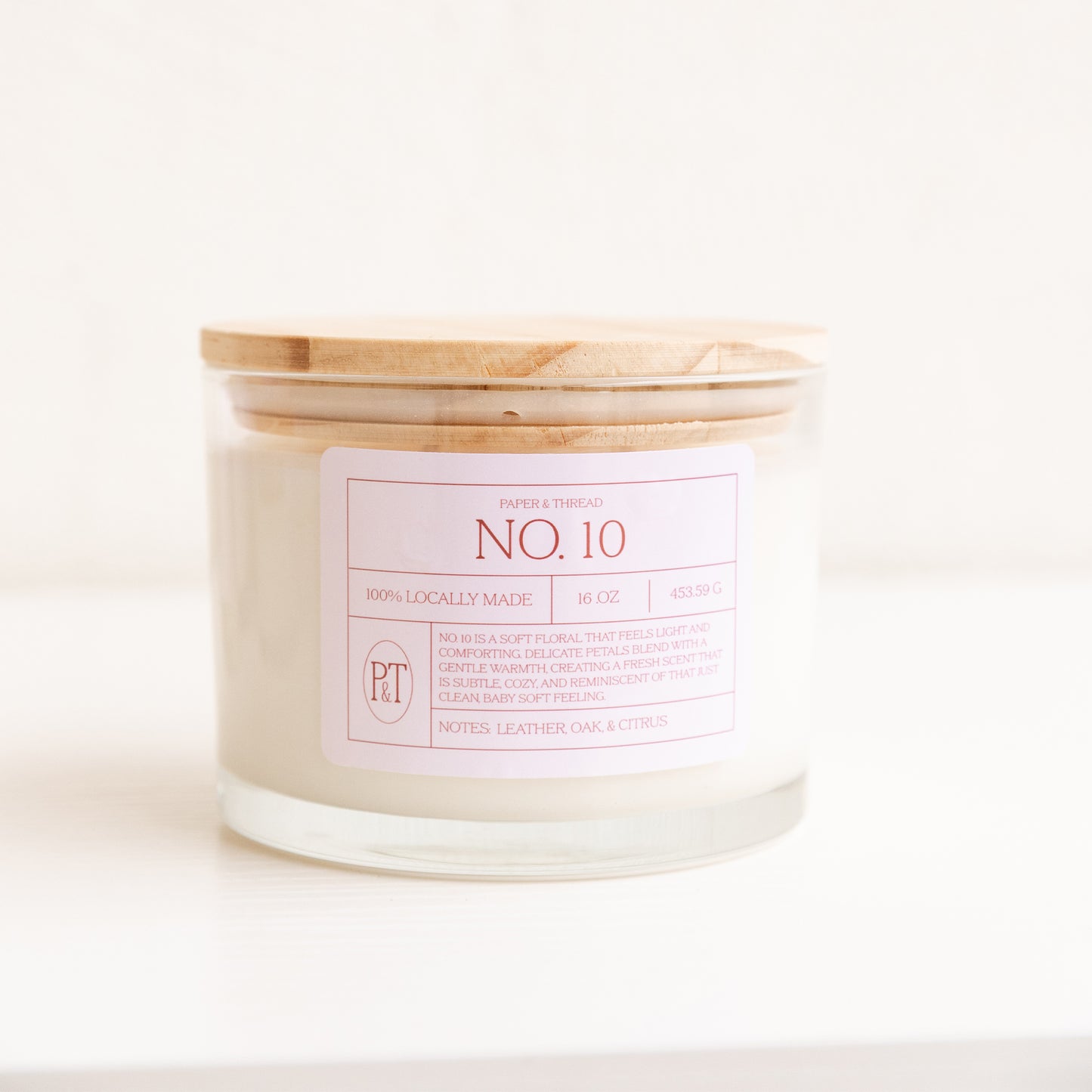 No.10 - Paper & Thread Candle