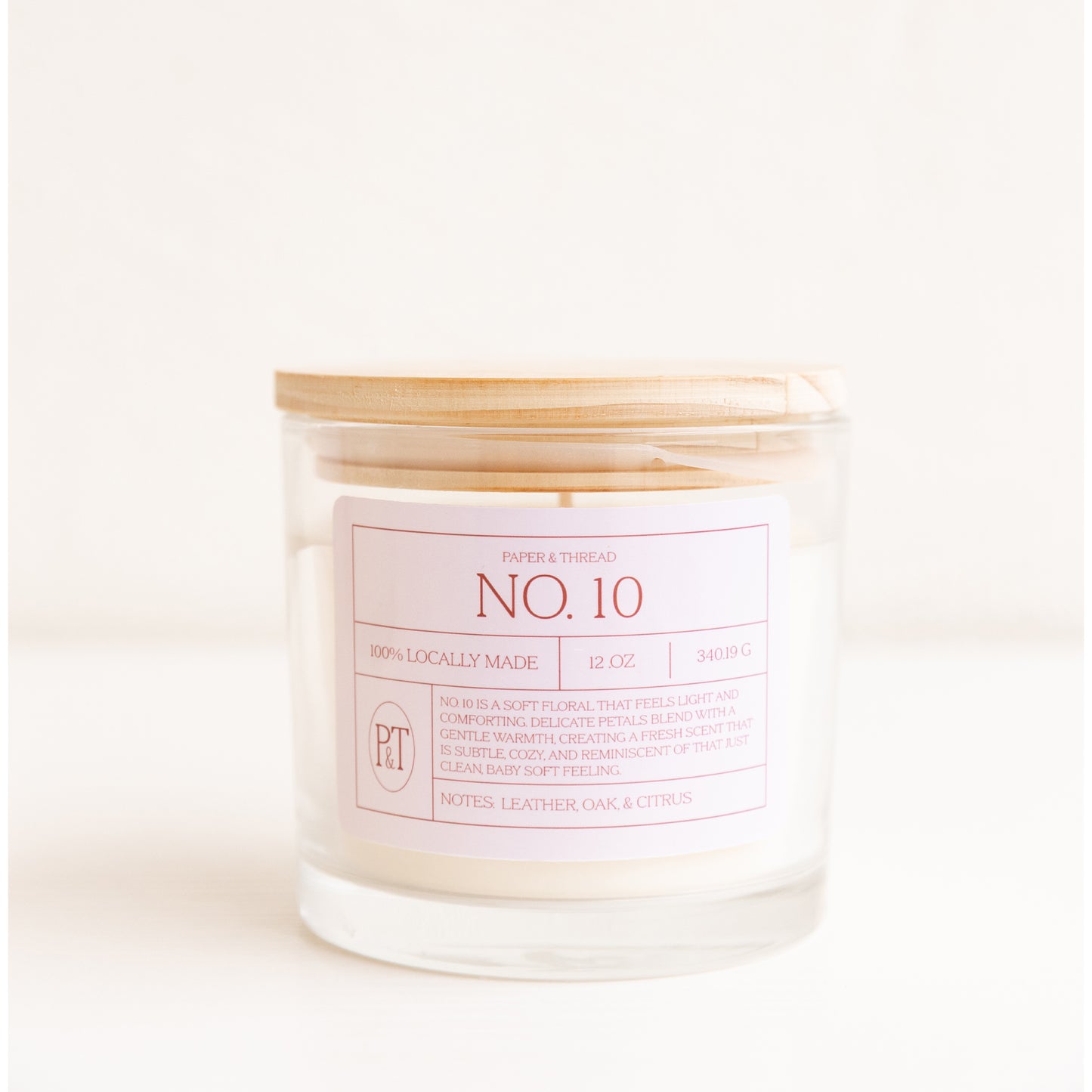 No.10 - Paper & Thread Candle