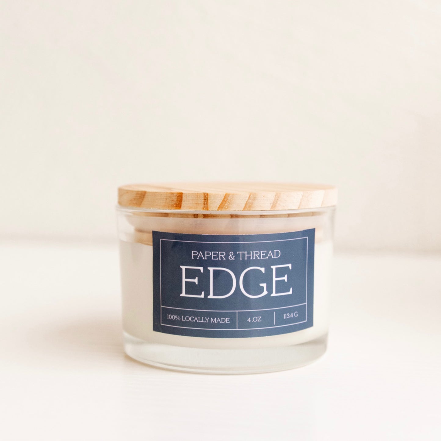 Edge - Paper & Thread Candle