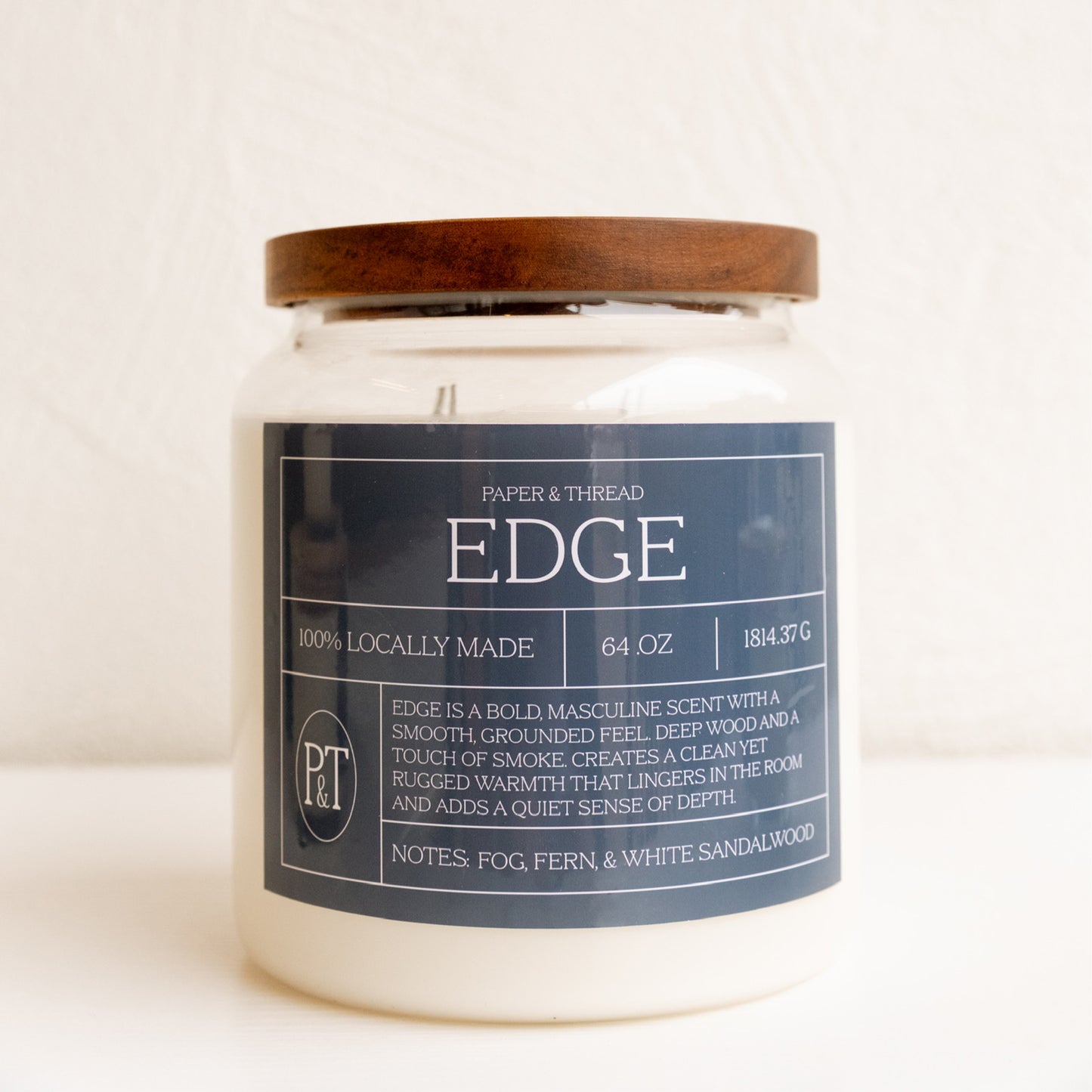 Edge - Paper & Thread Candle