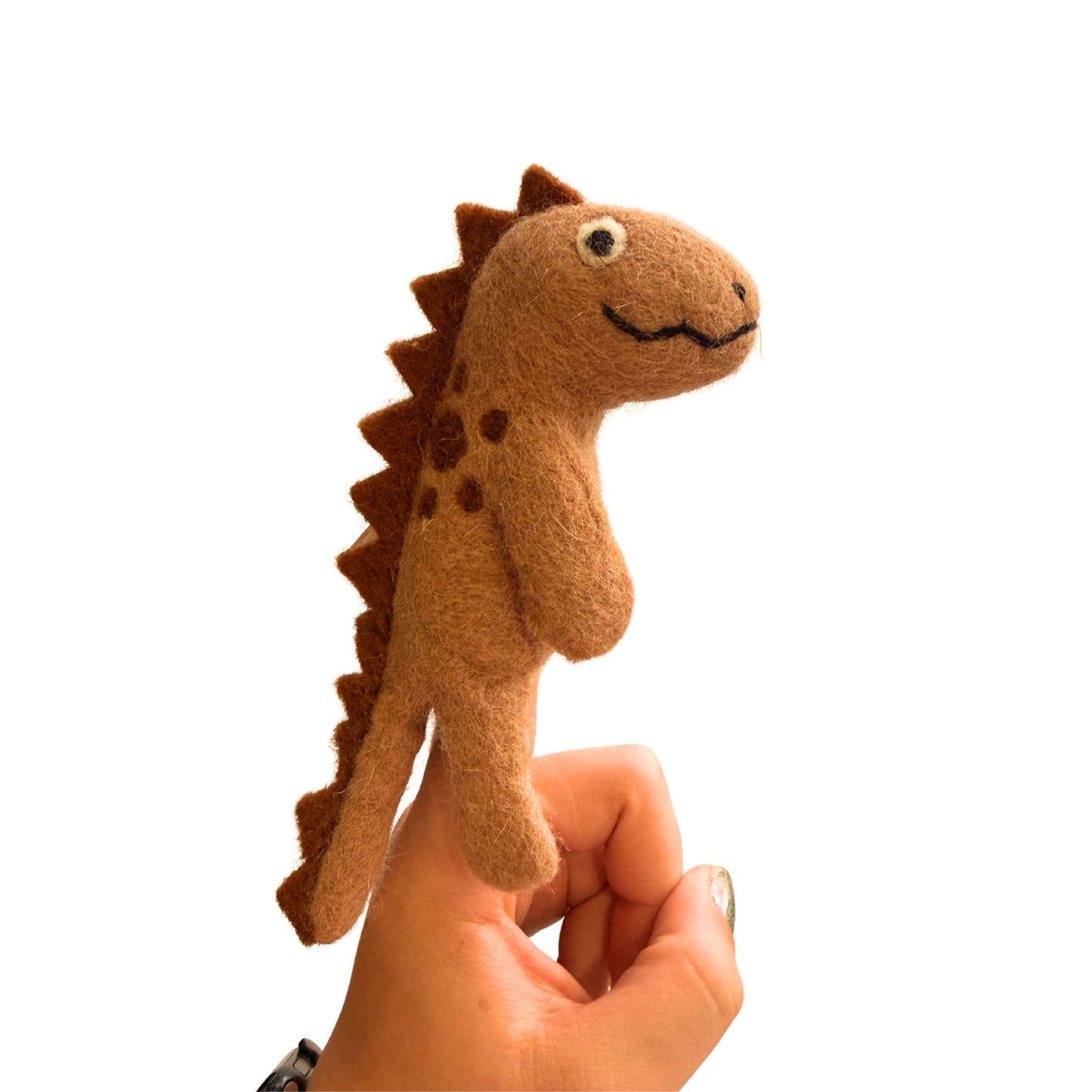 Winding Road Dino Felt Finger Puppets