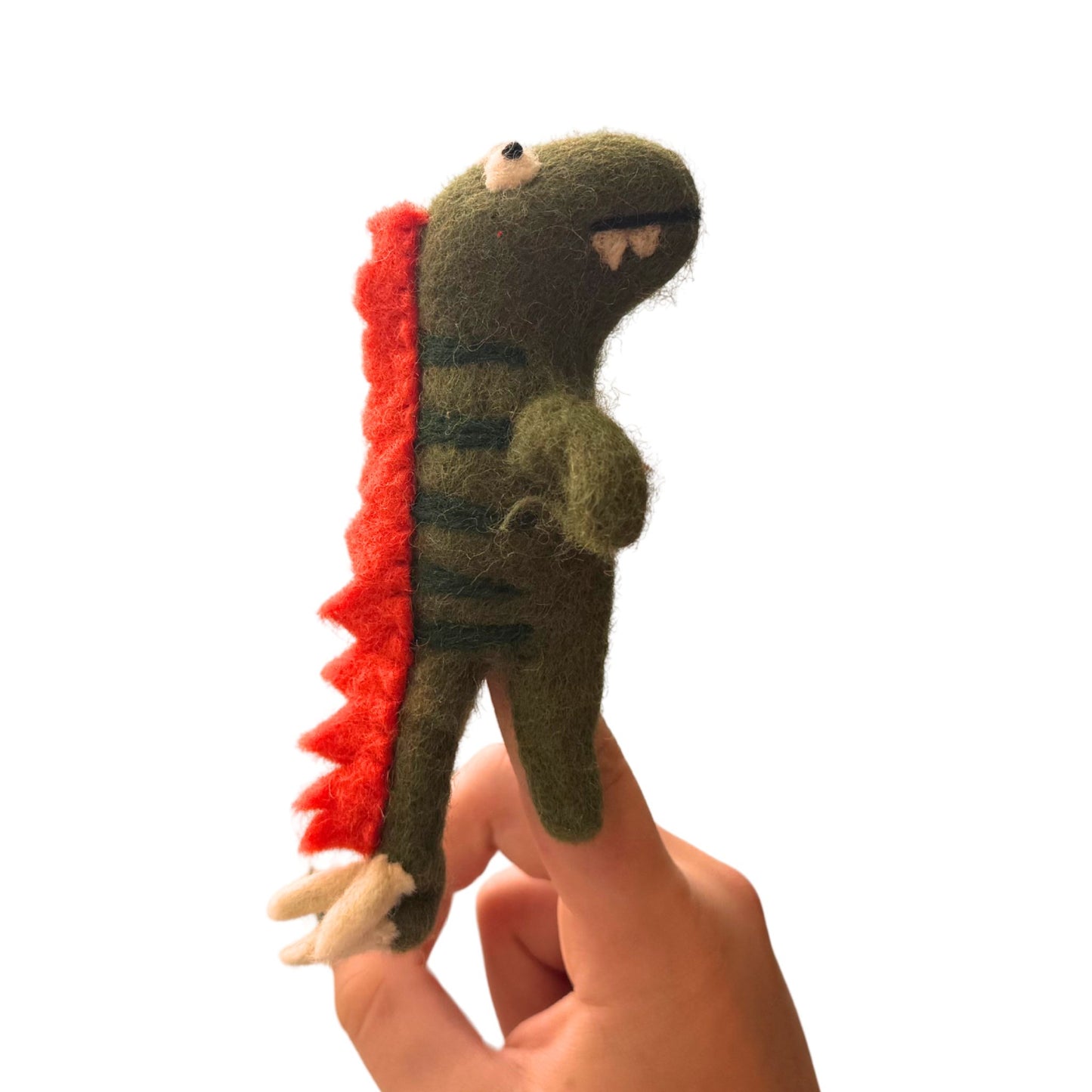 Winding Road Dino Felt Finger Puppets