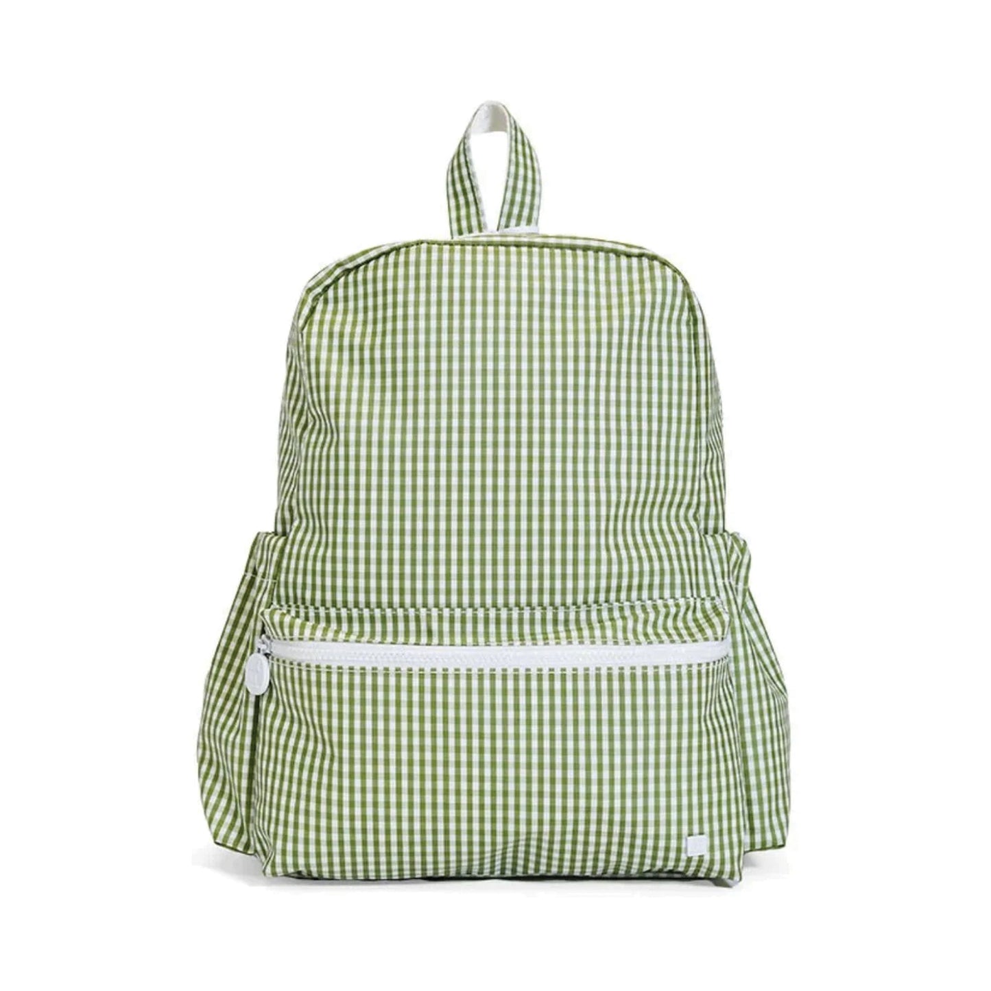 TRVL Backpacker Kids Backpack | Gingham Moss