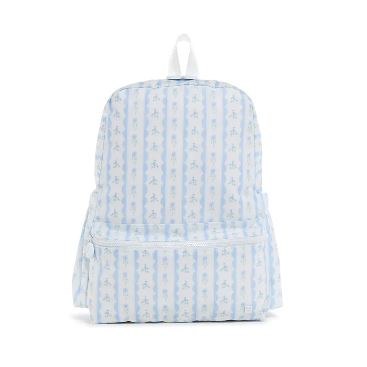 TRVL Backpacker Kids Backpack | Ribbon Floral Blue