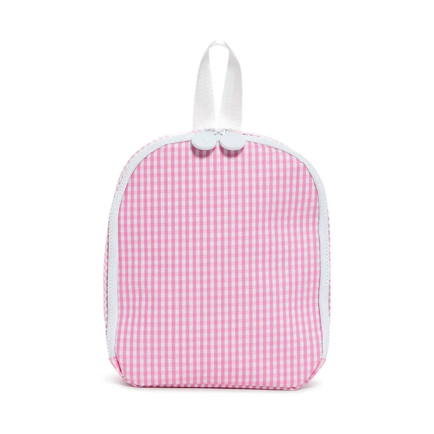 TRVL Bring It Lunch Bag | Gingham Pink