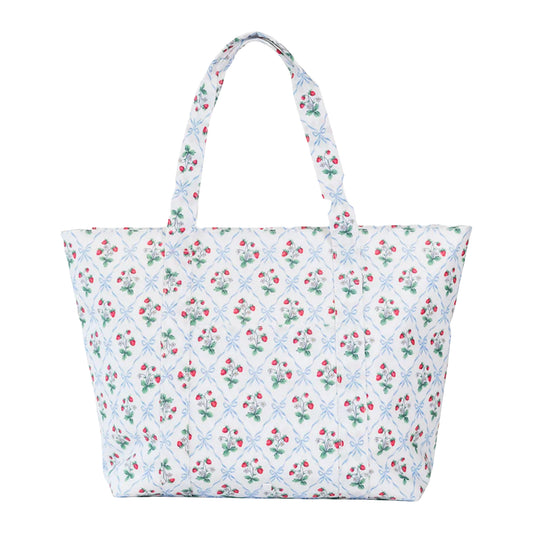 TRVL Jumbo Tote | XL Tote in Berry Nice