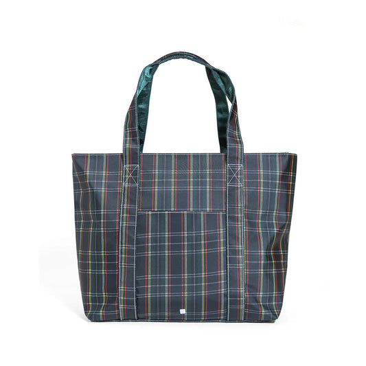 TRVL Jumbo Tote | XL Tote in Cambridge Plaid