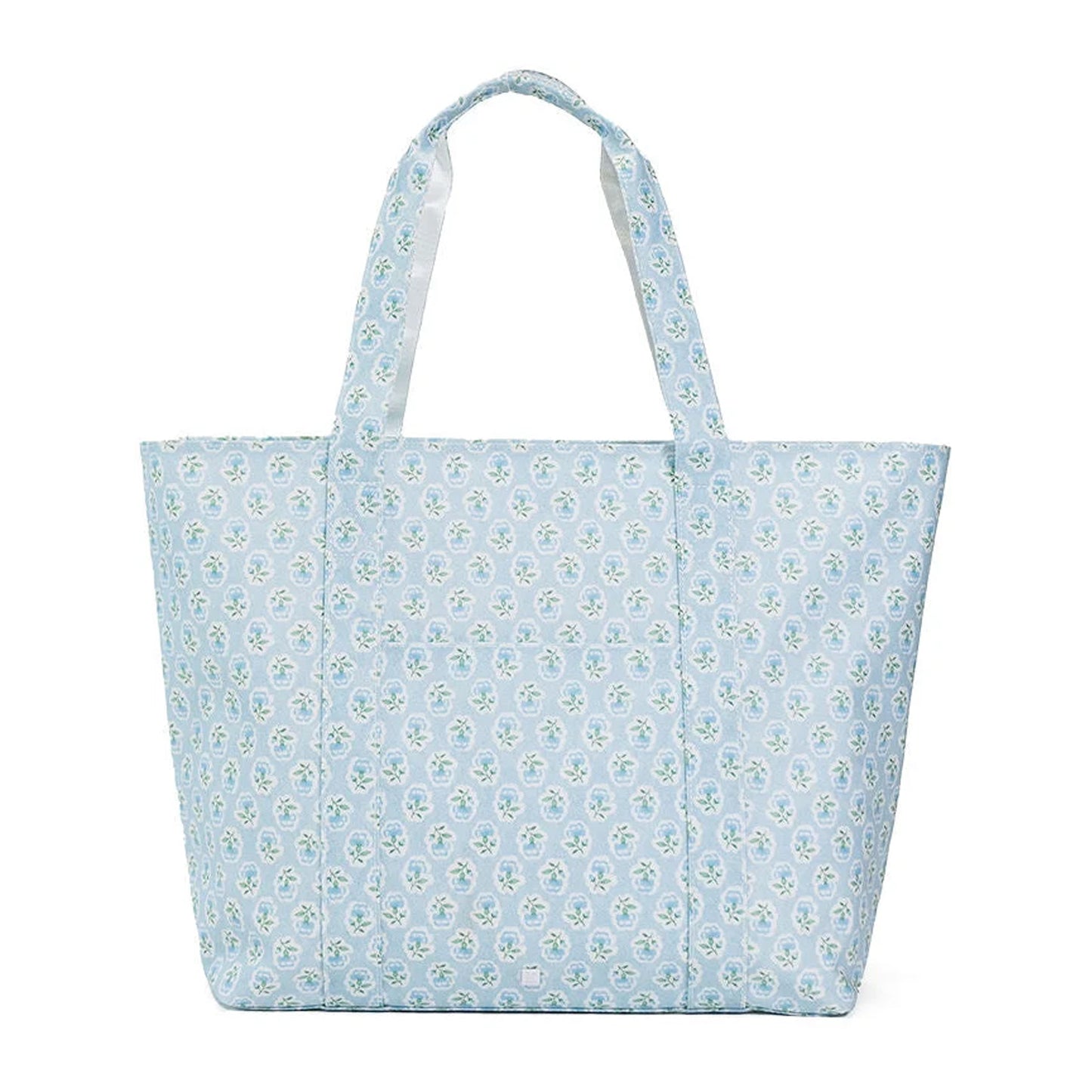 TRVL Jumbo Tote | XL Tote in Petite Fleur Blue