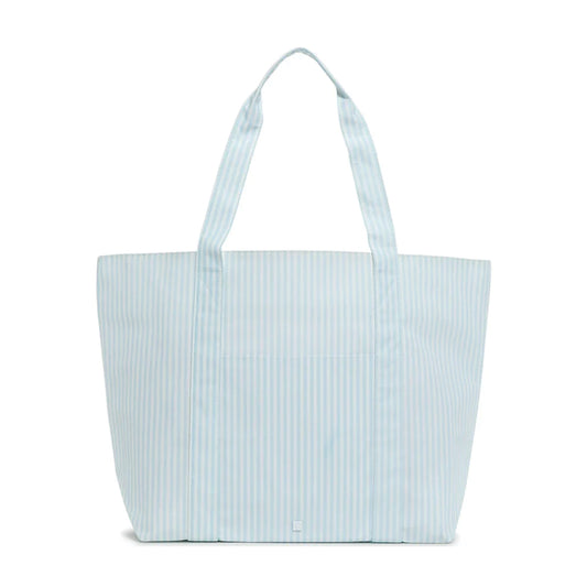 TRVL Jumbo Tote | XL Tote in Pimlico Stripe Blue