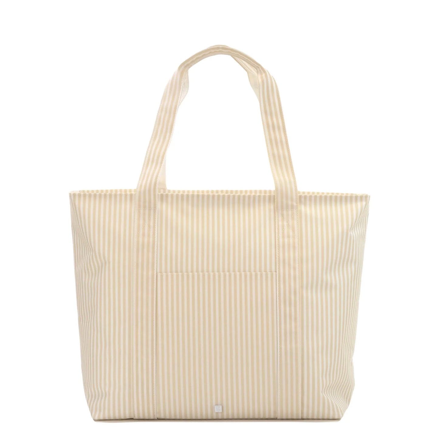 TRVL Jumbo Tote | XL Tote in Pimlico Stripe Sand