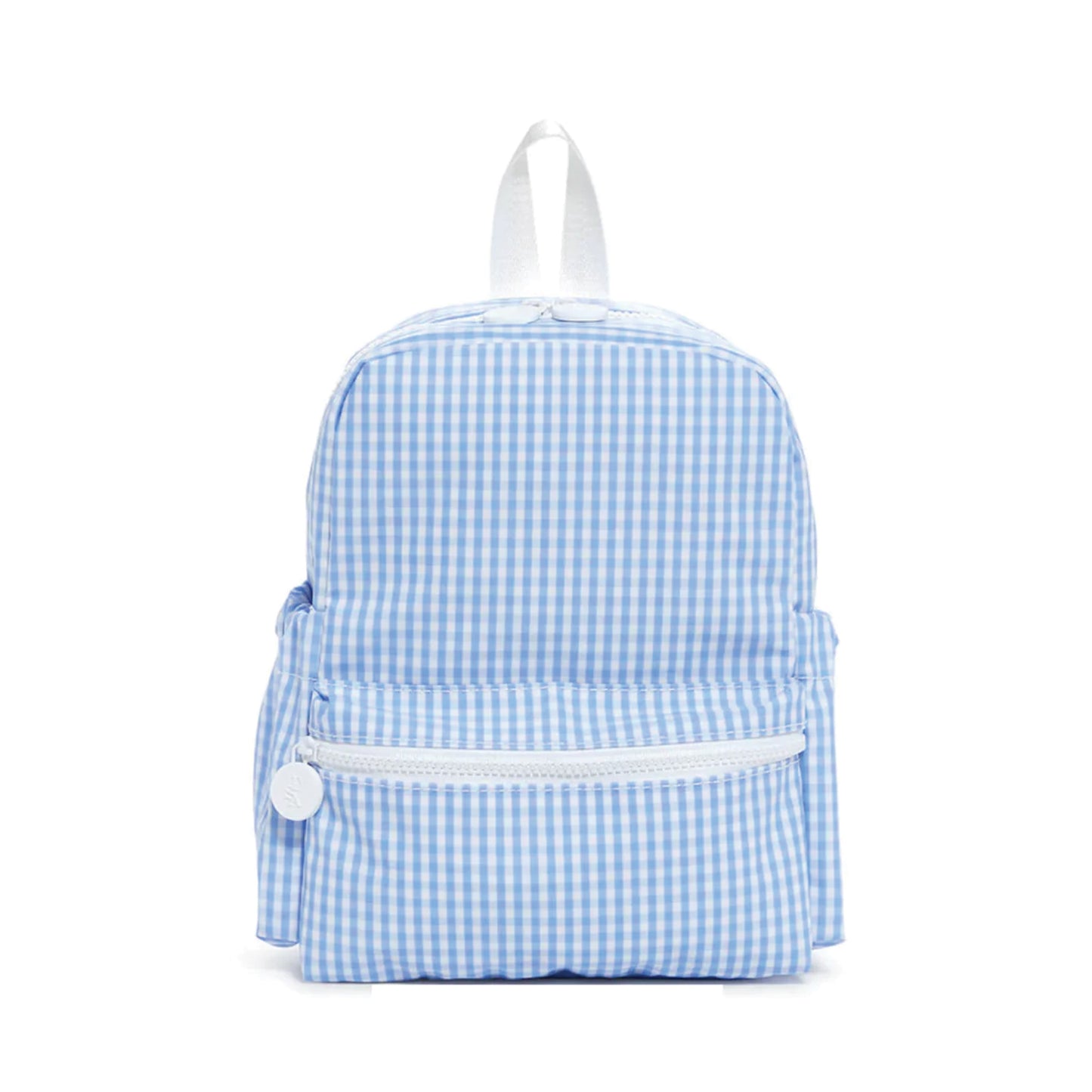 TRVL Mini Backer Kids Backpack | Gingham Sky