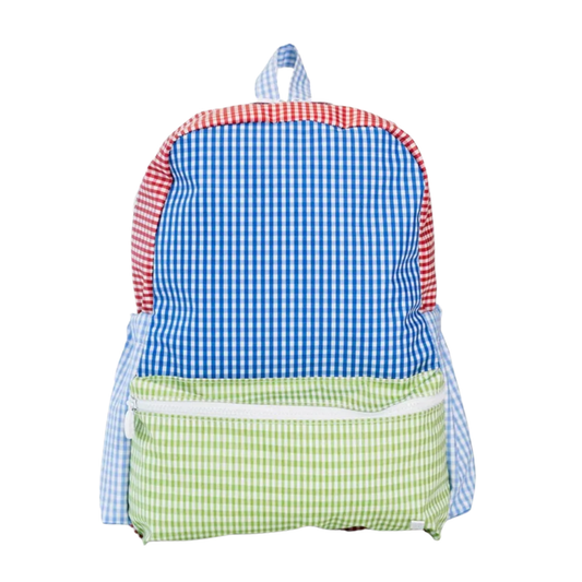 TRVL Backpacker Kids Backpack | Patch Blue