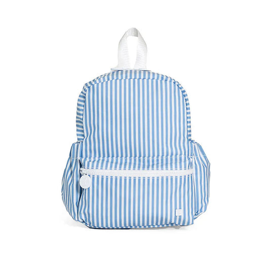 TRVL Mini Backer Kids Backpack | Pimlico Stripe Chambray