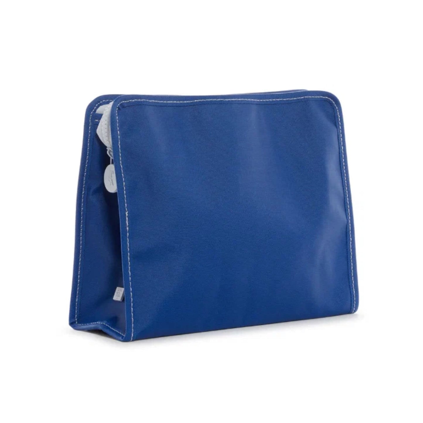 TRVL Roadie Large Zip Pouch | Coated Canvas Blue Bell