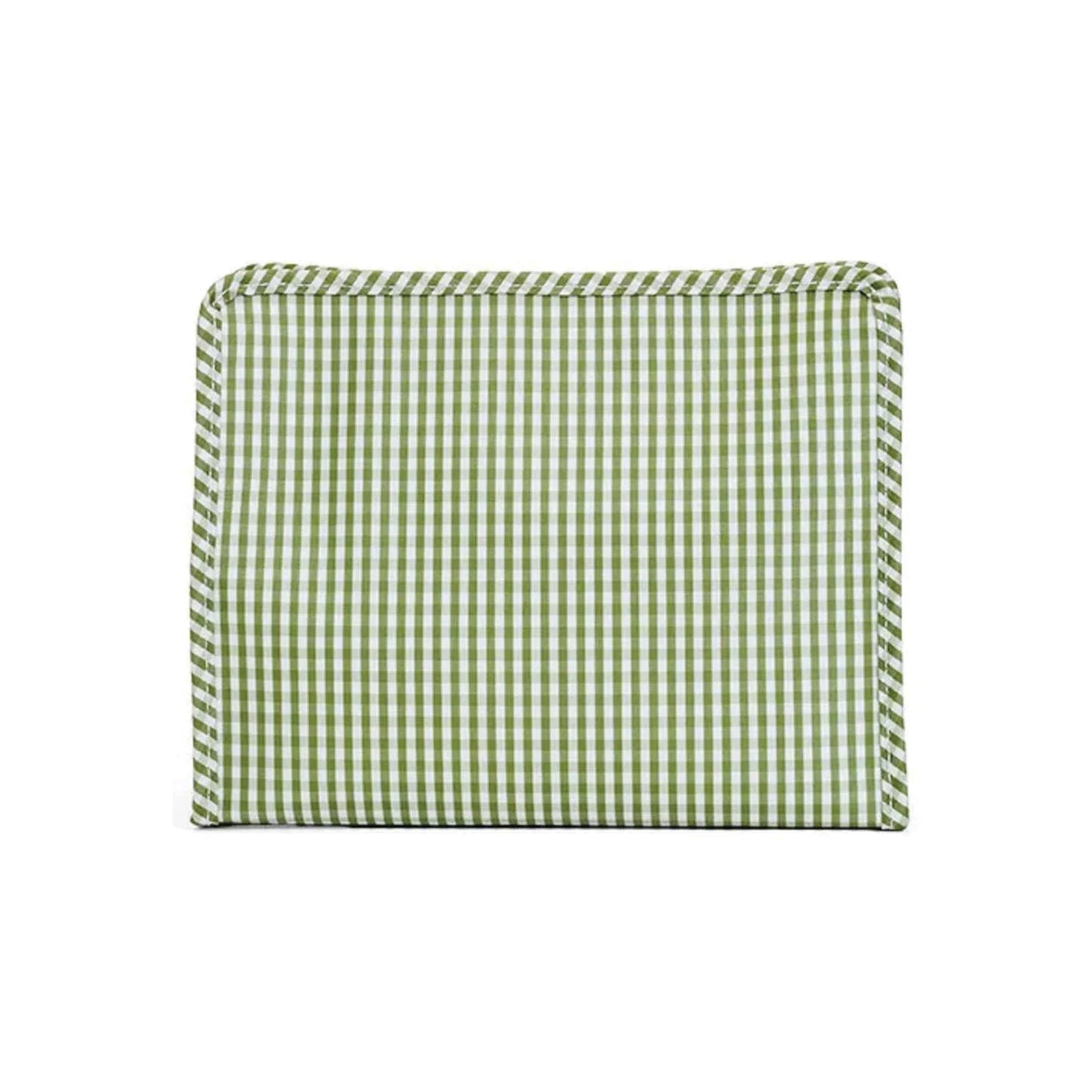TRVL Roadie Large Zip Pouch | Gingham Moss