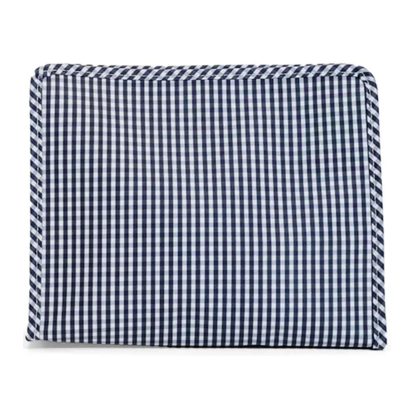 TRVL Roadie Large Zip Pouch | Gingham Navy