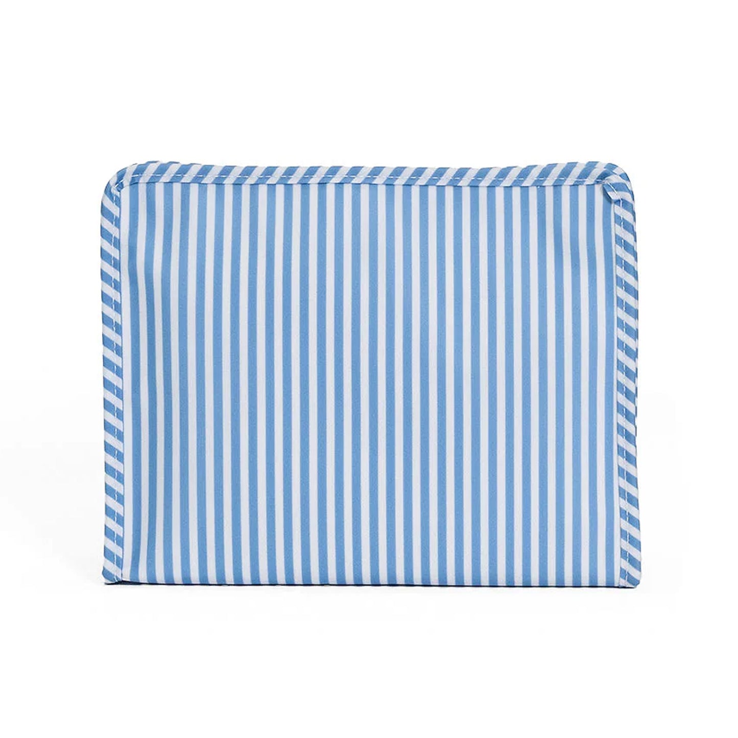 TRVL Roadie Large Zip Pouch | Pimlico Stripe Chambray