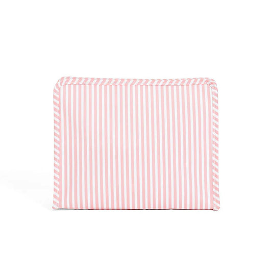 TRVL Roadie Large Zip Pouch | Pimlico Stripe Dusty Rose