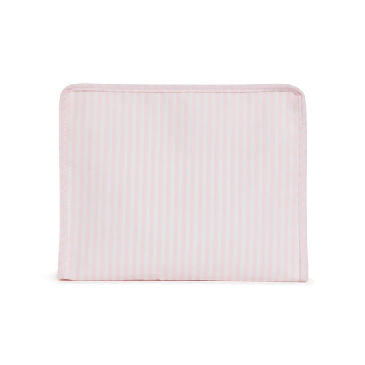 TRVL Roadie Large Zip Pouch | Pimlico Stripe Pink