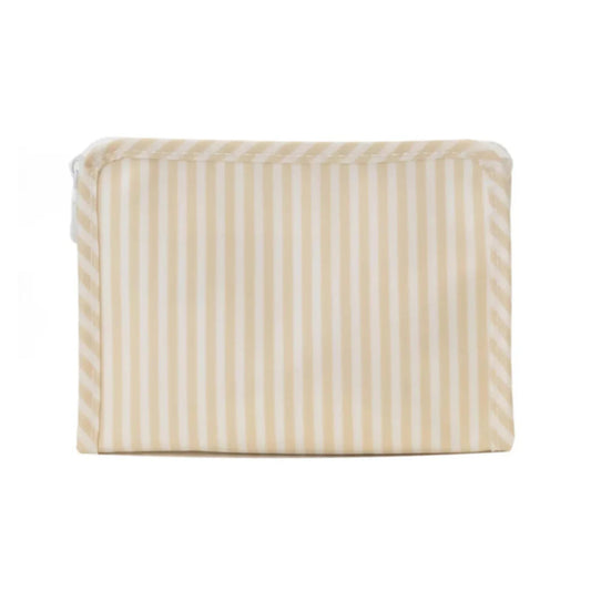 TRVL Roadie Large Zip Pouch | Pimlico Stripe Sand