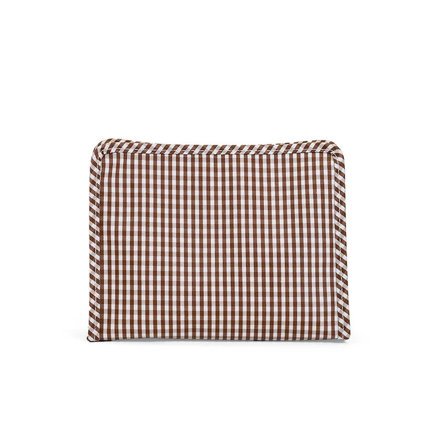 TRVL Roadie Medium Zip Pouch | Gingham Coco