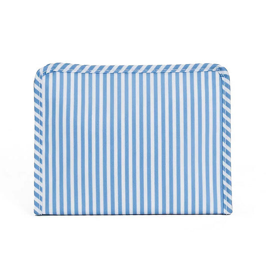 TRVL Roadie Medium Zip Pouch | Pimlico Stripe Chambray