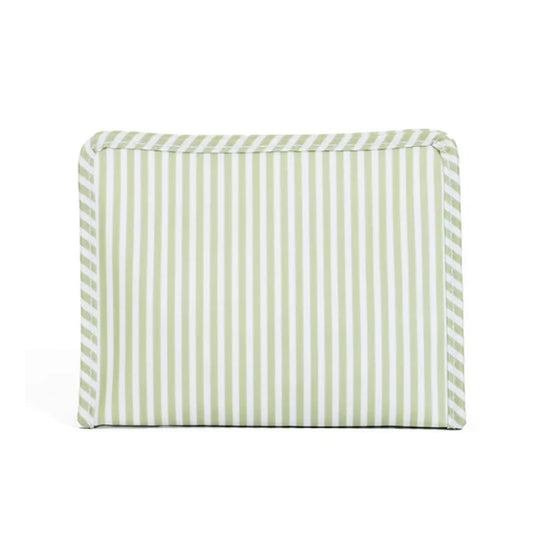 TRVL Roadie Medium Zip Pouch | Pimlico Stripe Sage