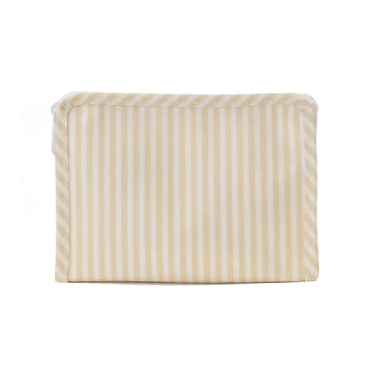 TRVL Roadie Medium Zip Pouch | Pimlico Stripe Sand