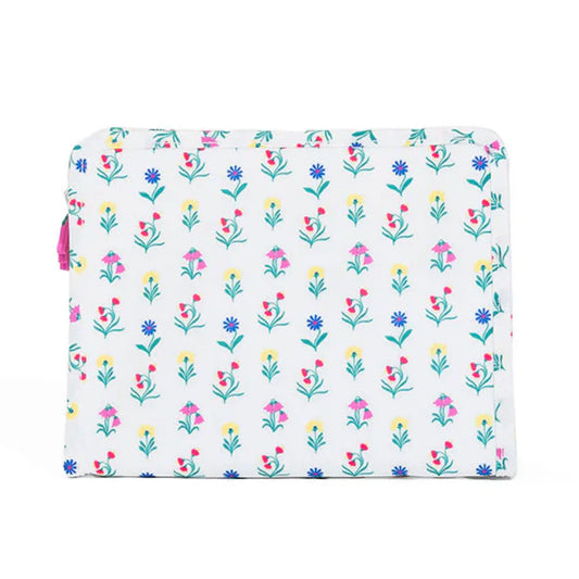 TRVL Roadie Medium Zip Pouch | Wild Flower