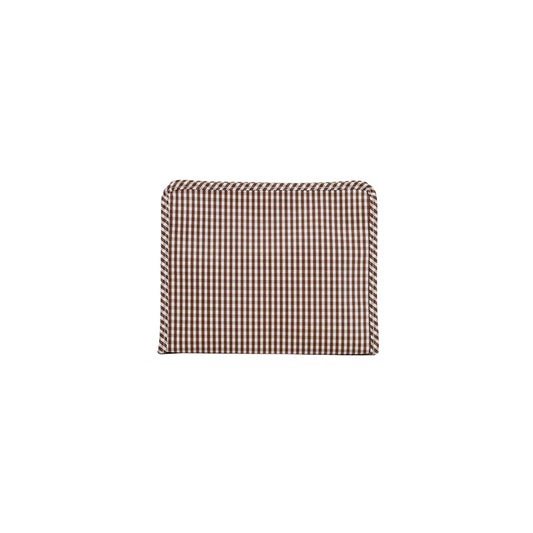 TRVL Roadie Small Zip Pouch | Gingham Coco