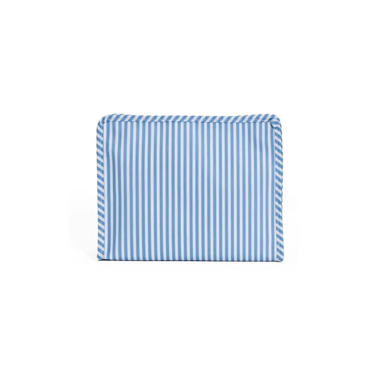TRVL Roadie Small Zip Pouch | Pimlico Stripe Chambray