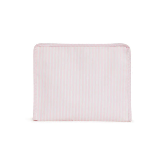 TRVL Roadie Small Zip Pouch | Pimlico Stripe Pink