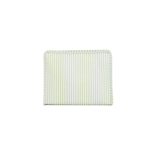 TRVL Roadie Small Zip Pouch | Pimlico Stripe Sage