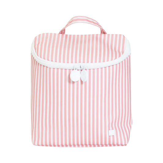 TRVL Take Away Insulated Lunch Bag | Pimlico Stripe Dusty Rose