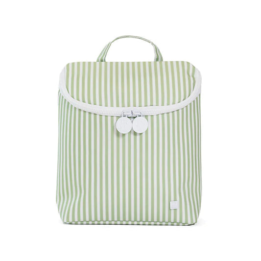 TRVL Take Away Insulated Lunch Bag | Pimlico Stripe Sage