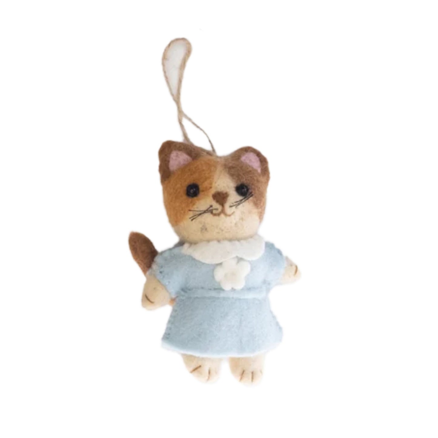 Winding Road Anime Kitten Felt Ornaments