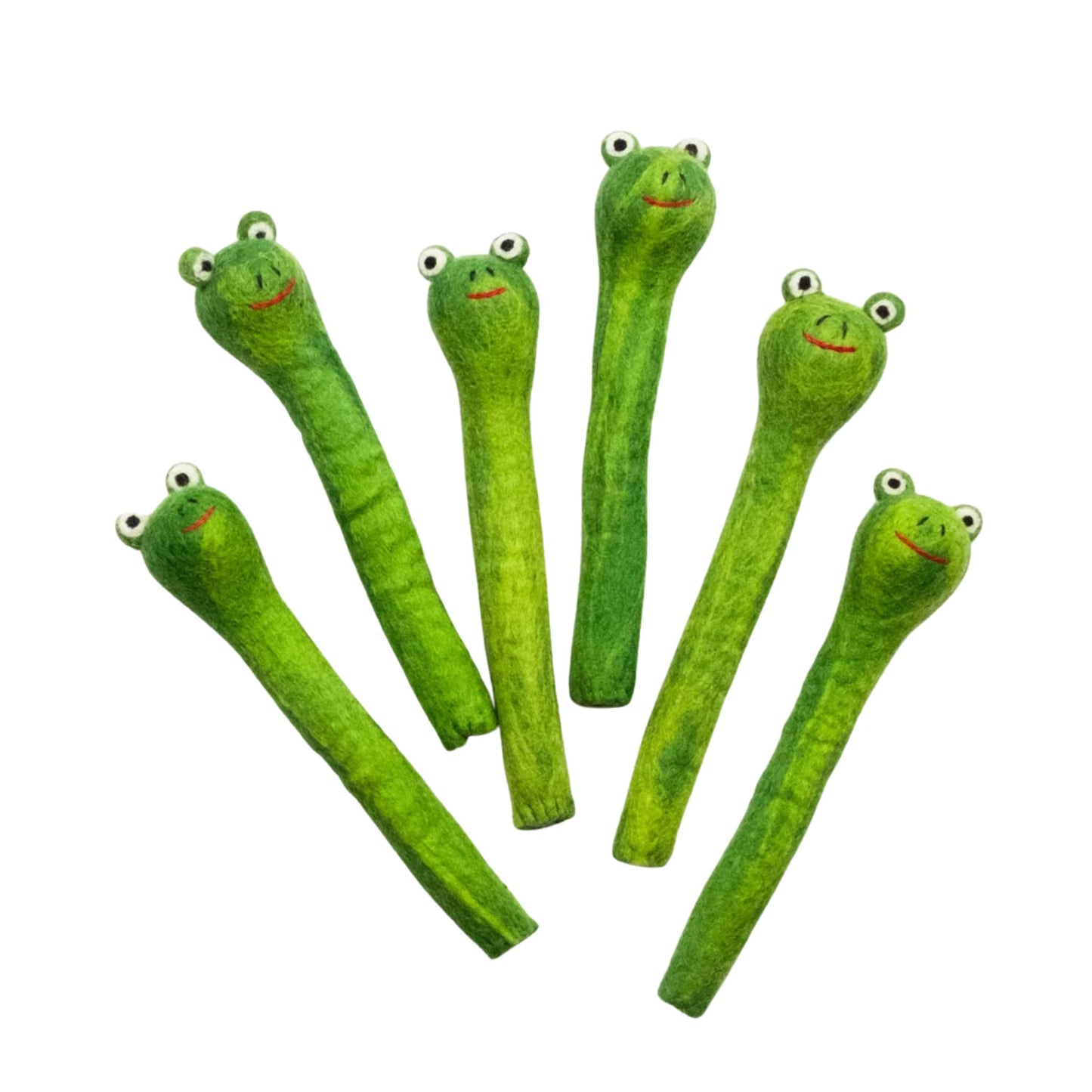Winding Road Frog Pencil Topper