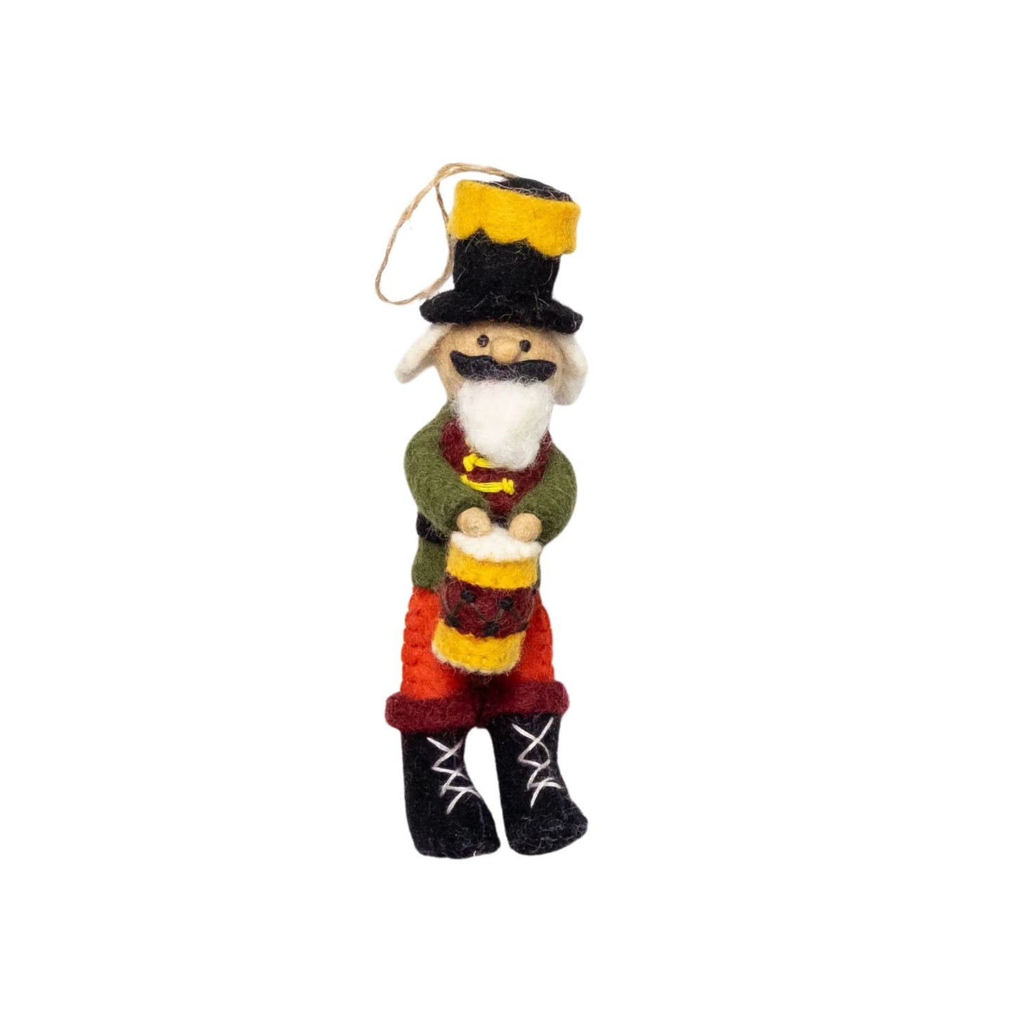 Winding Road Felt Nutcracker Ornaments