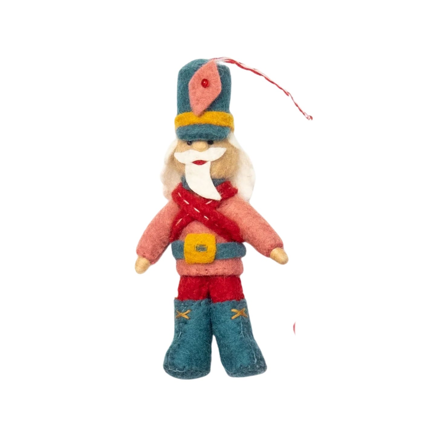 Winding Road Felt Nutcracker Ornaments