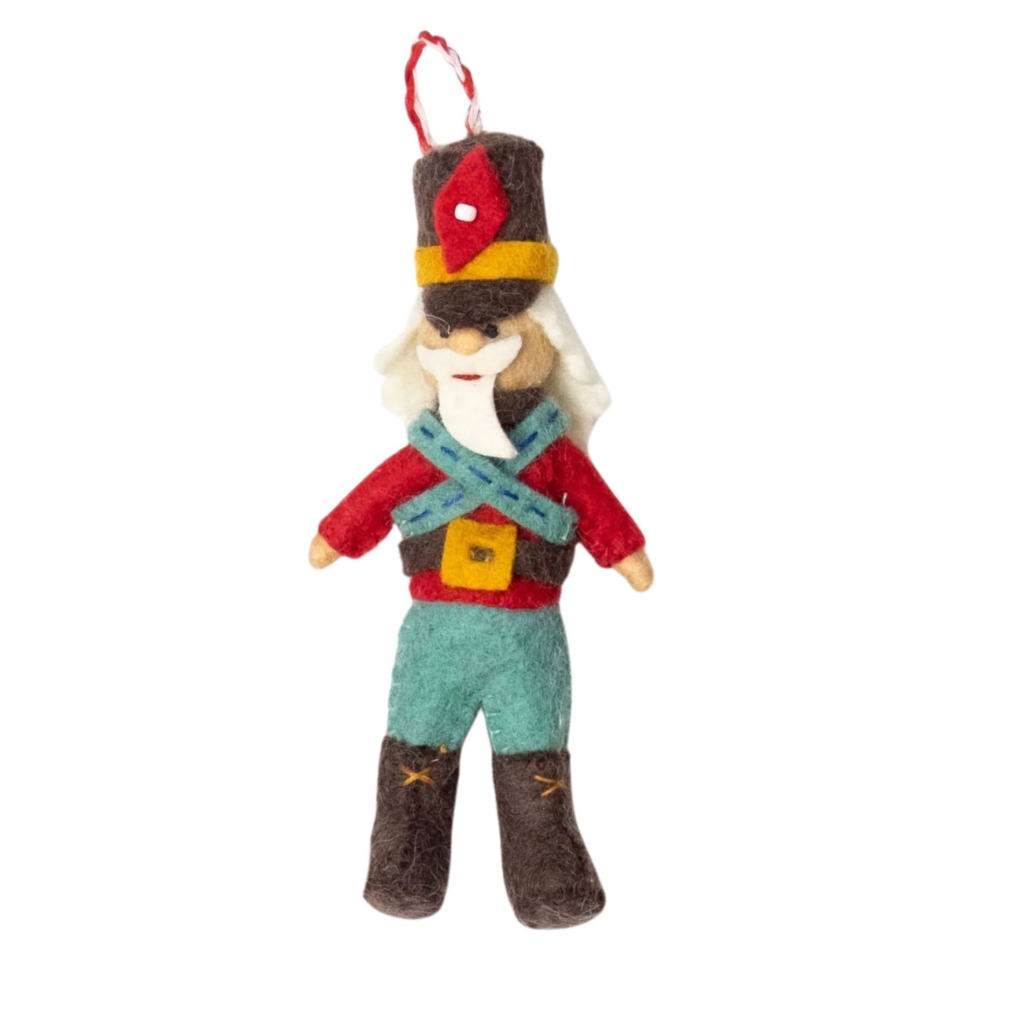 Winding Road Felt Nutcracker Ornaments