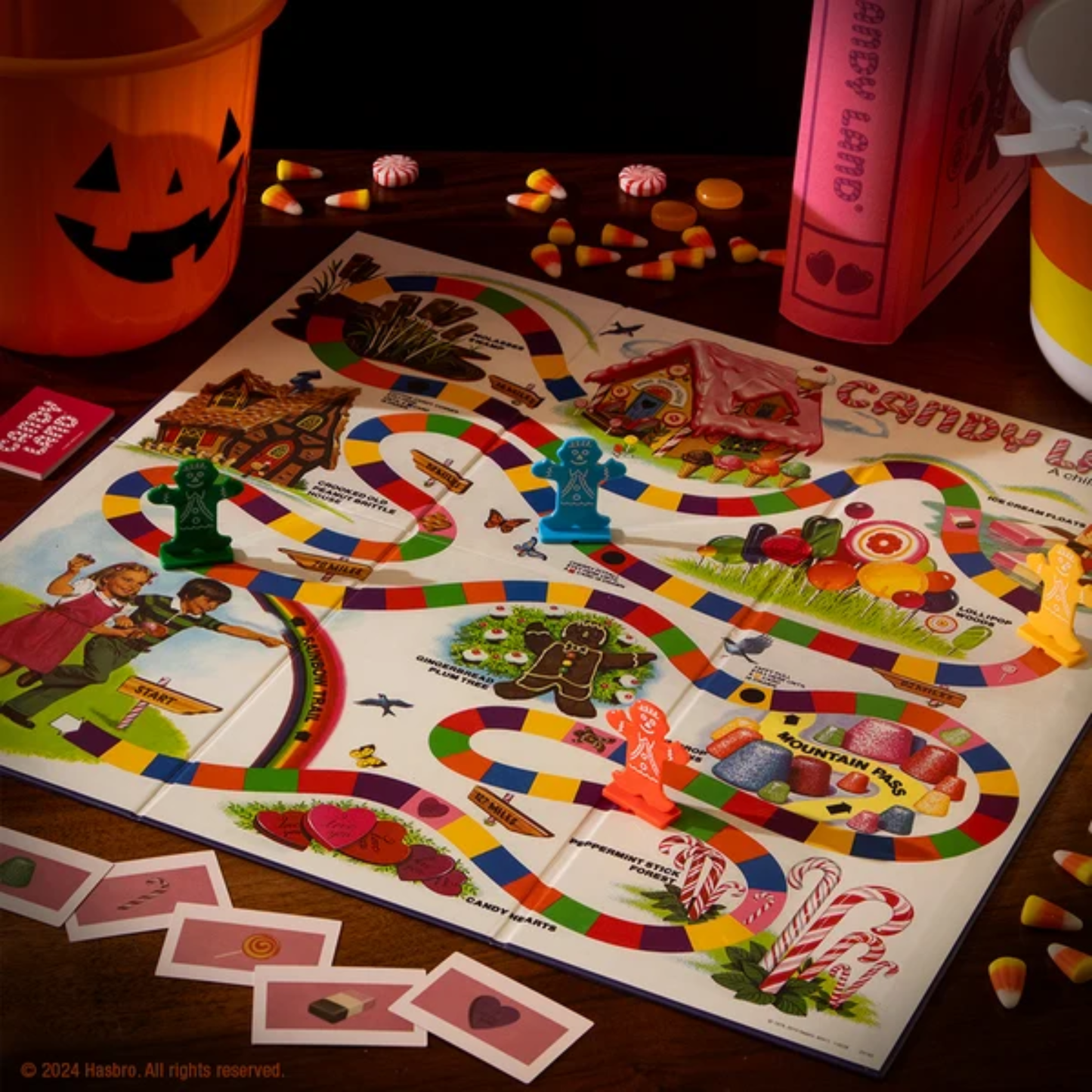 Vintage Bookshelf Board Games