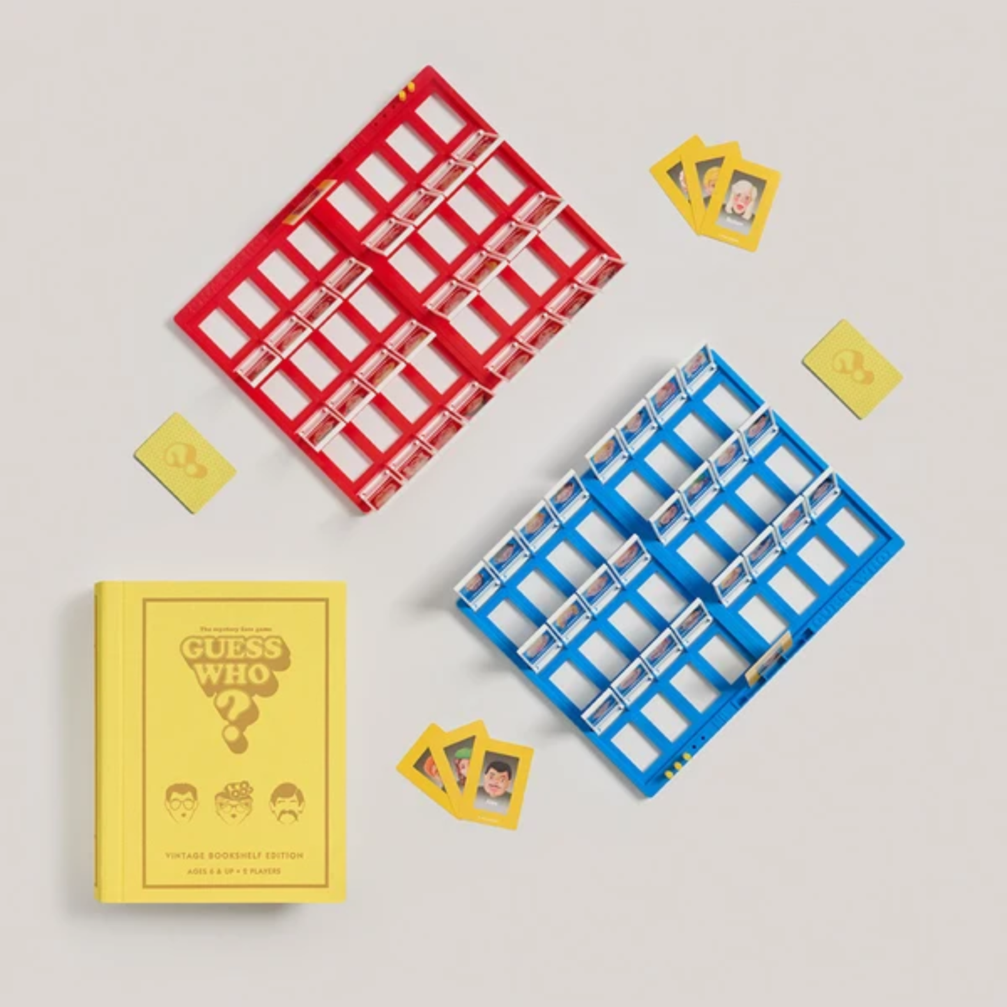 Vintage Bookshelf Board Games